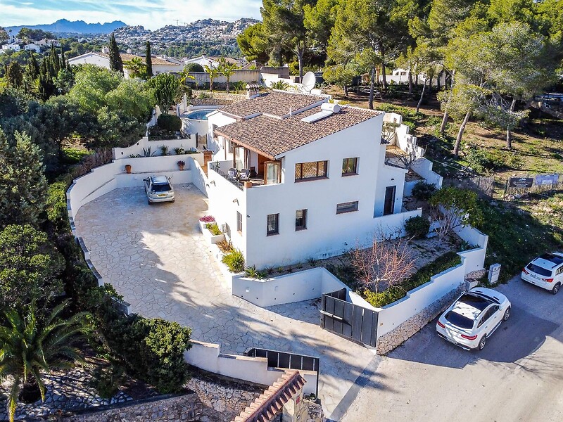 Villa te koop in Moraira met zeezicht