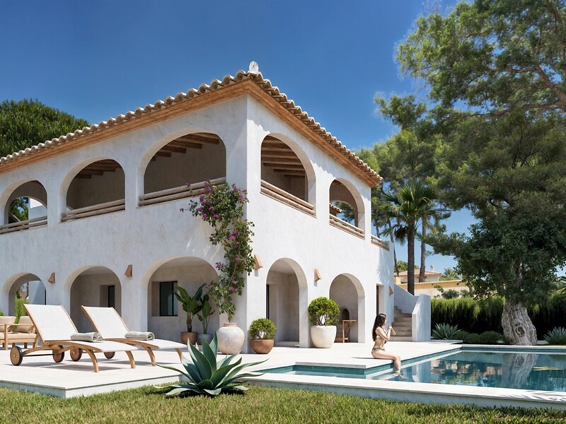 Luxe villa aan zee in Moraira